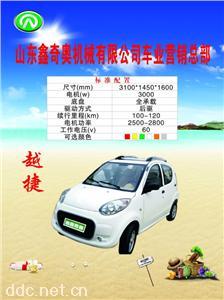  鲁鑫奇奥越捷纯电动轿车